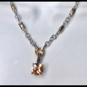Park Lane Citrine Necklace and Enhancer Beautiful!